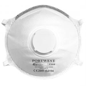 Portwest FFP3 Lichtgewicht Dolomite Masker met ventiel type p304