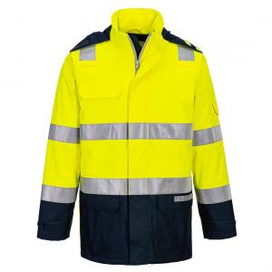 Portwest Bizflame Regen+ Hi-Vis Vlamboog Jack FR605 