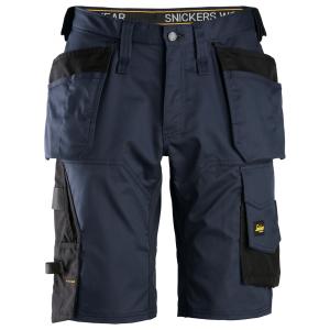 Snickers 6151 AllroundWork, Stretch Loose fit Korte Werkbroek met Holsterzakken