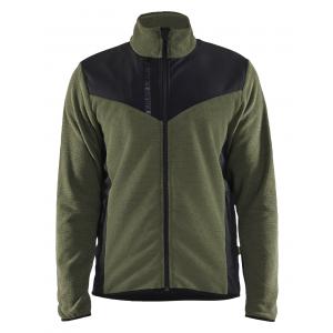 Blaklader Gebreid vest met softshell 5942-2536