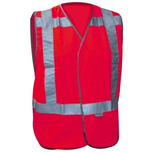 M-Wear verkeersvest RWS, type 0178 rood