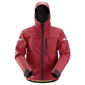 Snickers 1229 AllroundWork, Softshell Jack met Capuchon