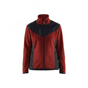 Blaklader Dames gebreid vest met softshell 5943-2536