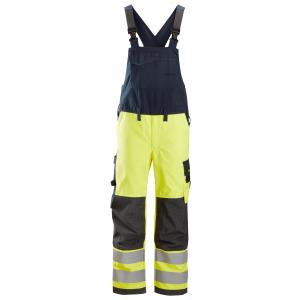 Snickers 6060 ProtecWork, Bib & Brace, High-Vis Klasse 2