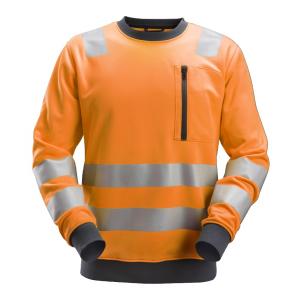 Snickers 8037 AllroundWork, High-Vis Sweatshirt KL2/KL3