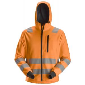 Snickers 8039 AllroundWork, High-Vis Hoodie met Rits KL2/KL3