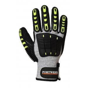 Portwest A722 anti impact snijklasse 5 nitril handschoen