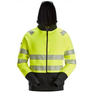 Snickers 2839 High-Vis Klasse 2, Hoodie met Rits