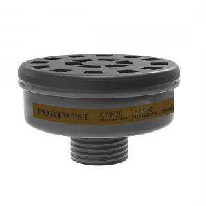 Portwest A2 Gasfilter Universeel Schroefdraad P906