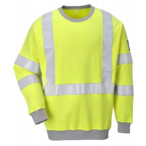 Portwest Sweatshirt Hi-Vis Vlamvertragend Antistatisch lange mouw