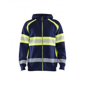 Blaklader high vis hooded sweatshirt