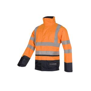 Sioen vlamvertragende en antistatische signalisatie regenblouson type Jibou 