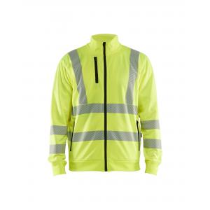 Blaklader high vis sweatshirt met rits