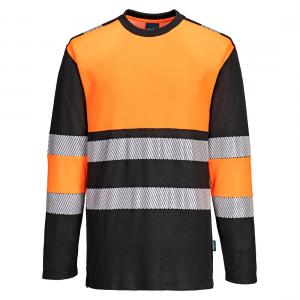 Portwest PW3 Hi-Vis T-Shirt lange mouw klasse 1 PW312 