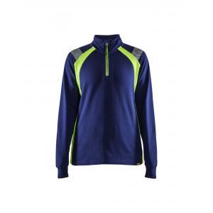 Blaklader dames sweatshirt halve rits visible