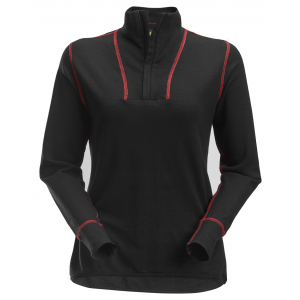 Snickers 9476 Women's Half Zip Wool Long Sleeve Shirt