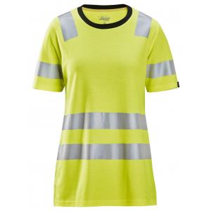 Snickers 2537 Dames T-Shirt, High-Vis klasse 2