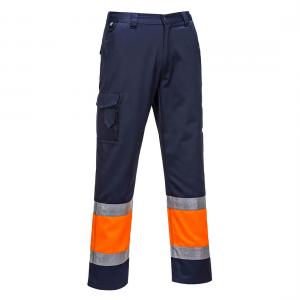 Portwest Hi-Vis lichtgewicht Tweekleuren Combat Broek L049 