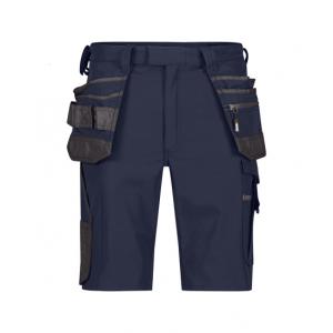 Dassy Holsterzakkenshort met stretch type Aurax