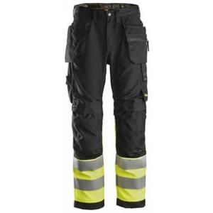 Snickers 6233 AllroundWork , High-Vis Werkbroek+ met Holsterzakken Klasse 1