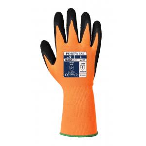 Portwest A340 hi-vis latex grip handschoen