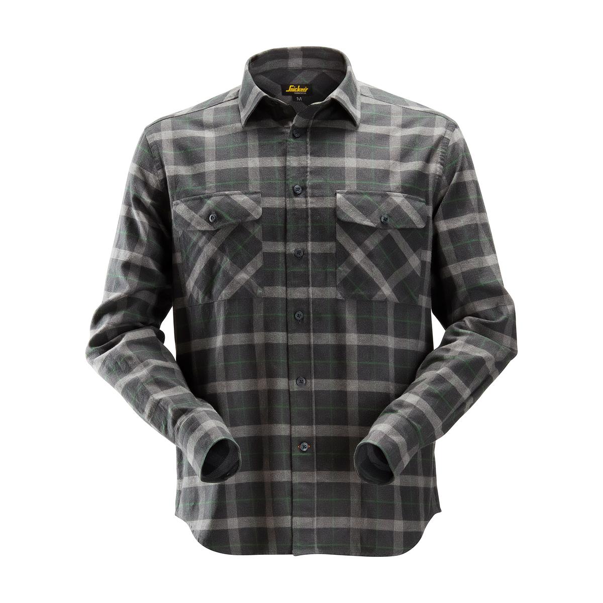 Snickers 8516 AllroundWork Licht Flanellen Shirt 4 Feet Services