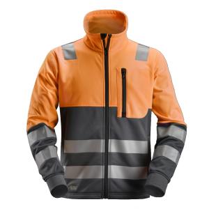 Snickers 8035 AllroundWork, High-Vis Jack met rits Klasse 2