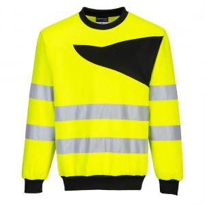 Portwest PW2 Hi-Vis Sweatshirt met ronde hals PW277