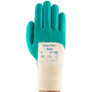 Ansell Easy Flex 47-200, tricot manchet, palm gecoat