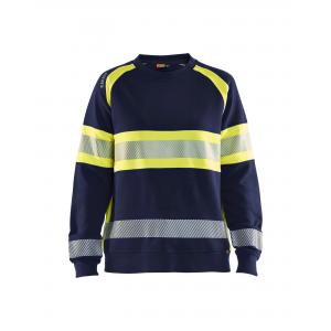 Blaklader dames sweatshirt high vis